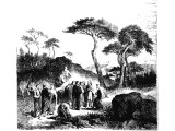 Jesus approaches Jerusalem with his disciples